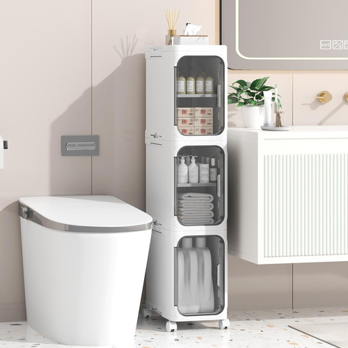 Bathroom storage cabinet - bathroom,