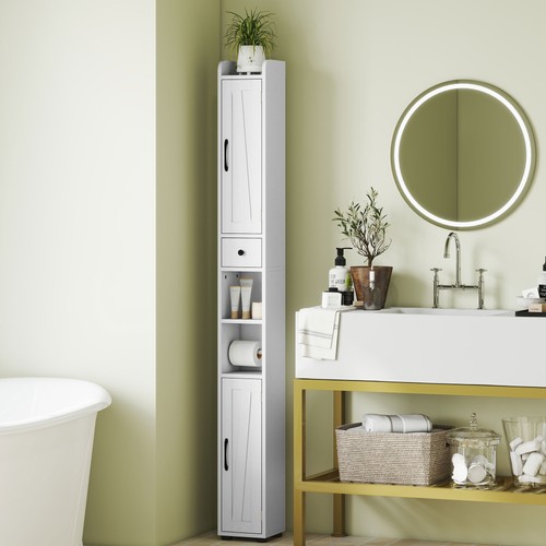 Tall bathroom cabinet slim - bathroom,