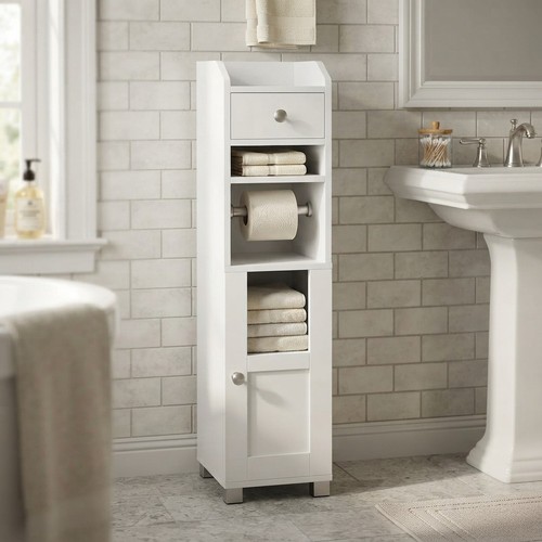 Versatile bathroom storage - bathroom,