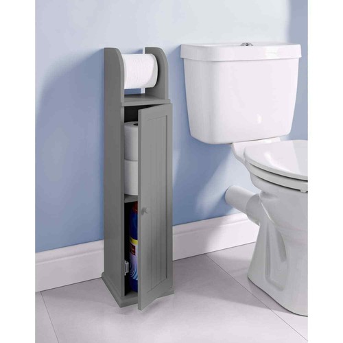 Free standing toilet - standing, paper
