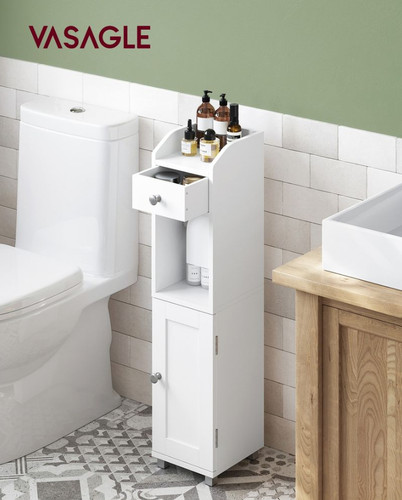 Vasagle small bathroom - vasagle, storage