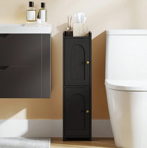 Slim bathroom storage cabinet - bathroom,