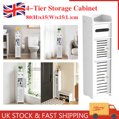 Pvc wooden white - white, standing