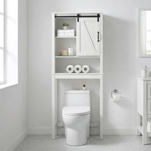 Over toilet bathroom - over,