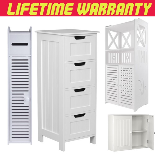 Bathroom white cabinet shelf - white,