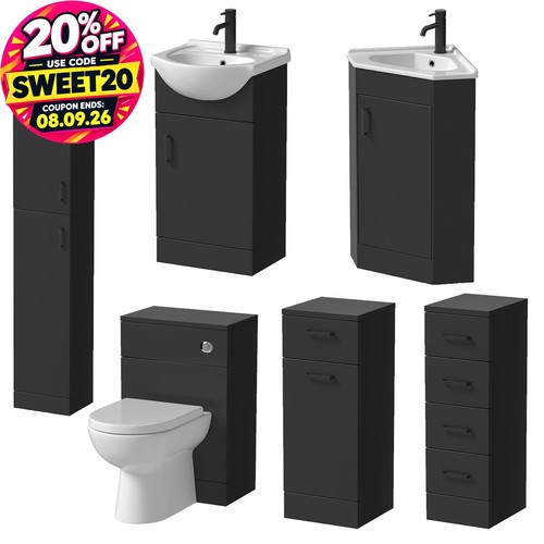 Bathroom vanity toilet storage - bathroom,