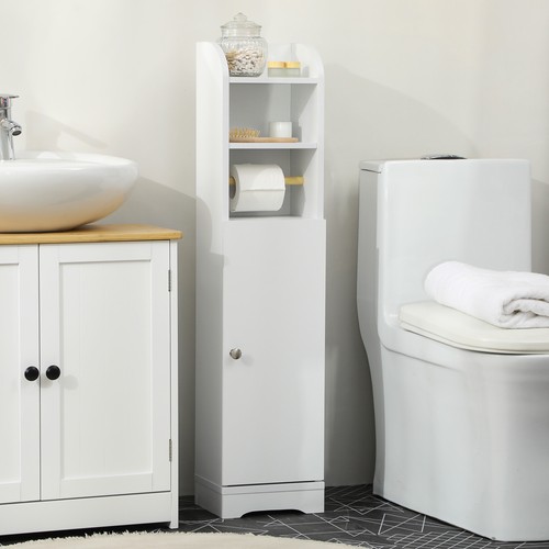 Slim bathroom storage cabinet - storage,