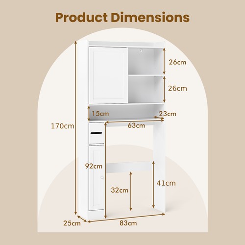 Over the toilet cabinet - over-the-toilet,