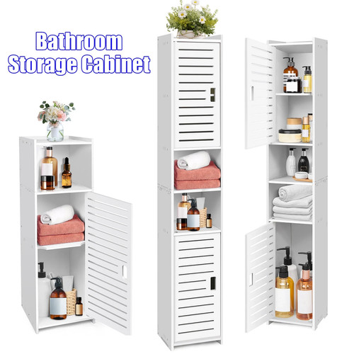 Slim bathroom storage cabinet - slim,