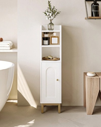 Slim bathroom storage cabinet - storage,