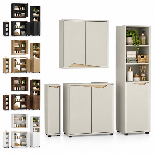 Piece bathroom storage - 4,