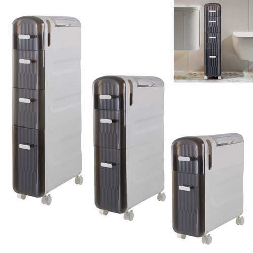 Bathroom storage cabinet side - cabinet,