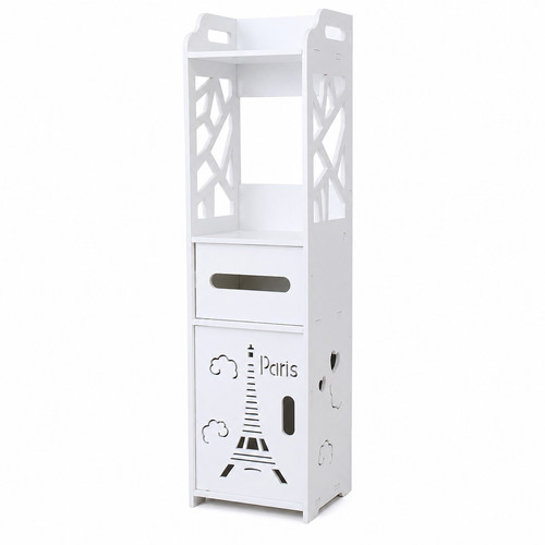 Slim bathroom storage cabinet - bathroom,