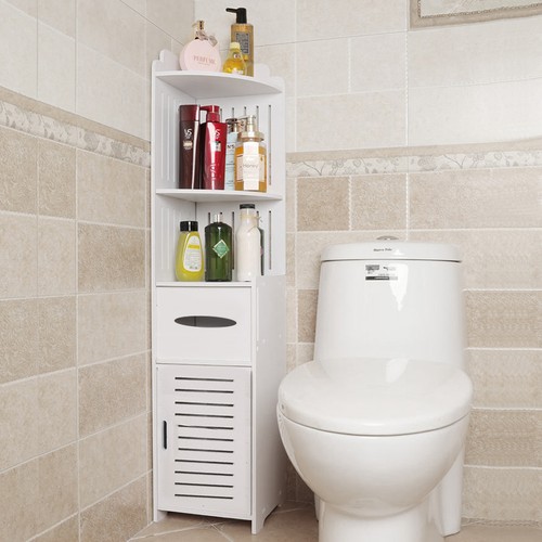 Slim bathroom storage cabinet - bathroom,
