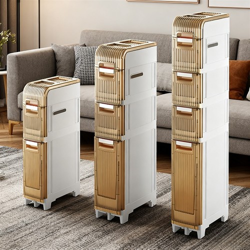 Slim floor cabinet gap free - floor,